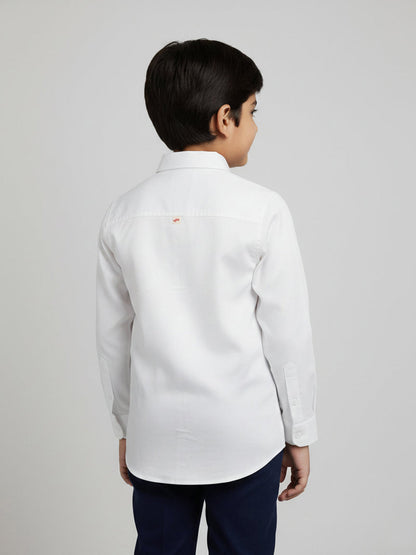 The Classic Formal Shirt for Boys (White)