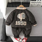 Baby Boy Burberry Print Track Suit White Baby Clothing for kids