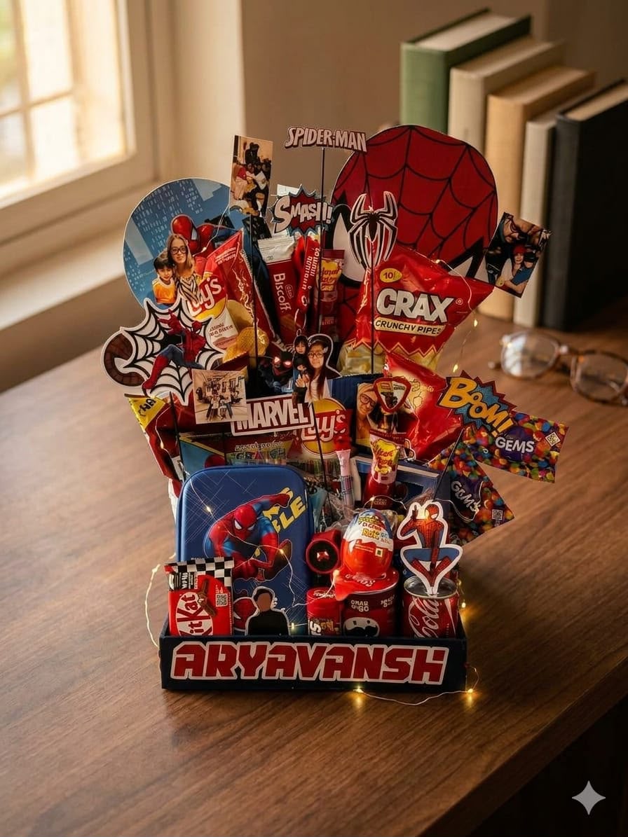 Spider-Man Theme Gift Hamper