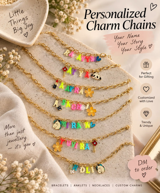 Customised Charms Necklace
