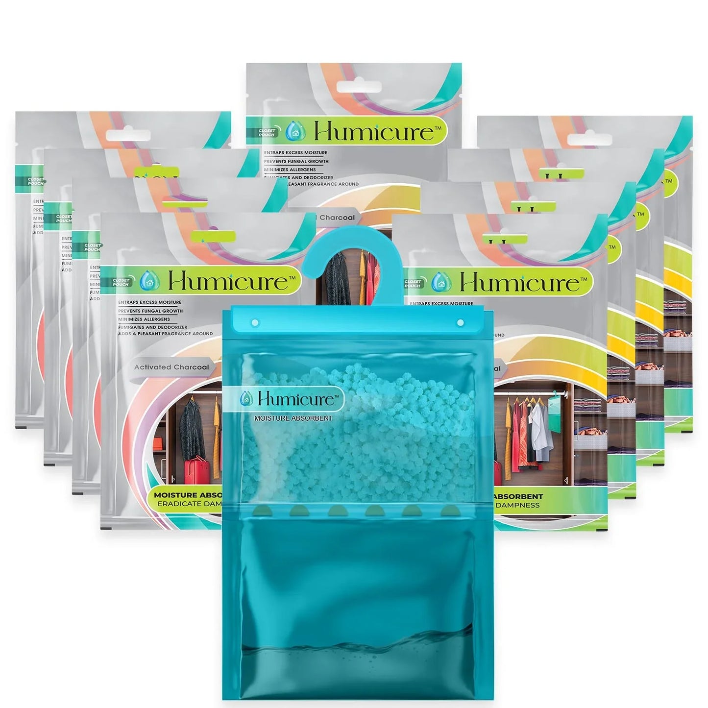 Humicure Moisture Absorber Hanging Bags - 400g / 1L Classic 1