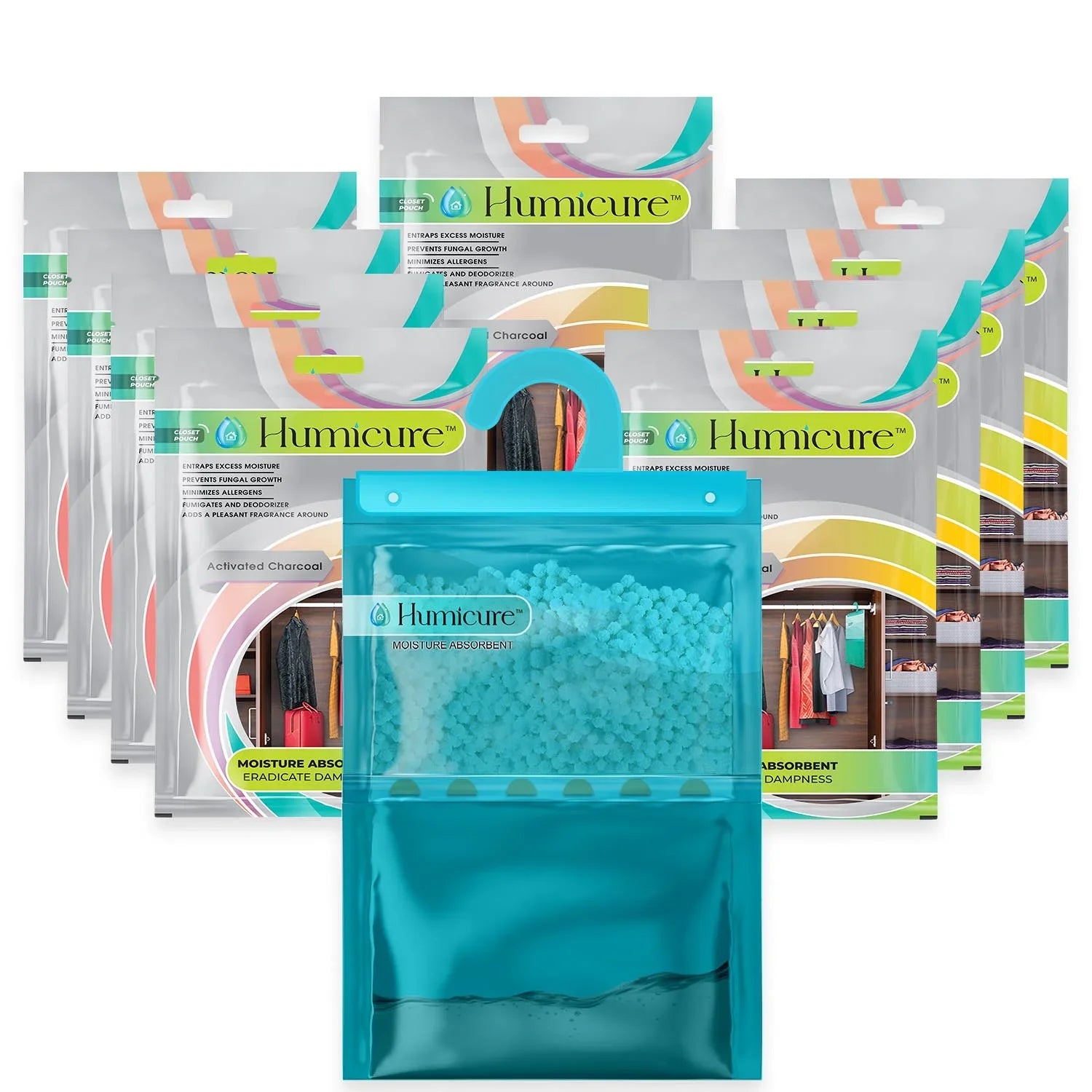Humicure Moisture Absorber Hanging Bags - 400g / 1L Classic 1