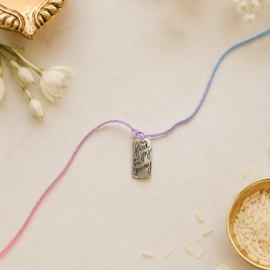 Find Joy in the Journey Rakhi