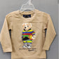 Ralph Teddy Unisex Full Sleeves Black T-Shirts & Shirts for kids