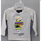 Ralph Teddy Unisex Full Sleeves Orange T-Shirts & Shirts for kids