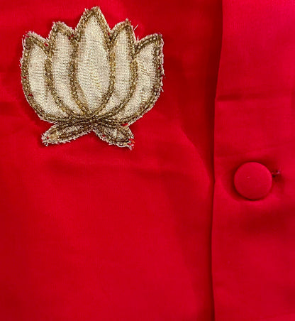 Kamal Jyoti Nehru Jacket Kurta Set for Boys