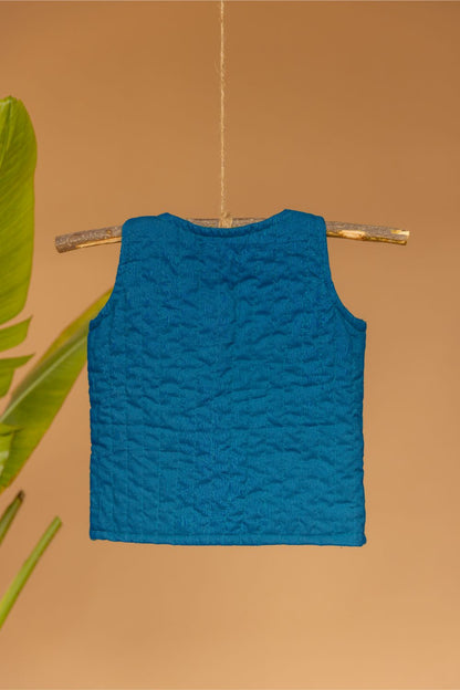 Brimming blue Jacket