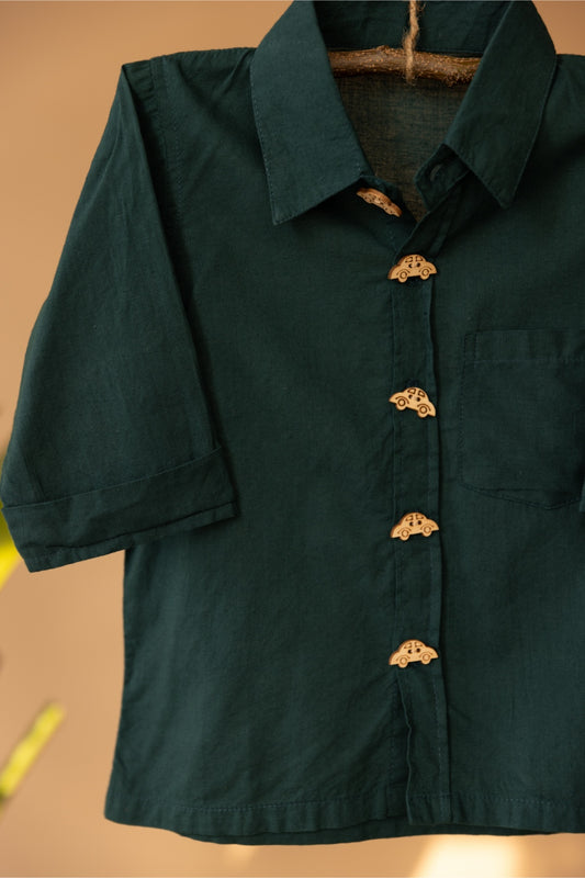 Cardy Green Shirt