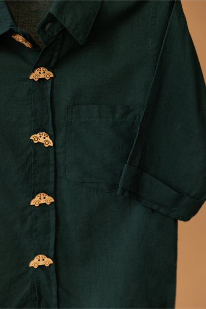 Cardy Green Shirt