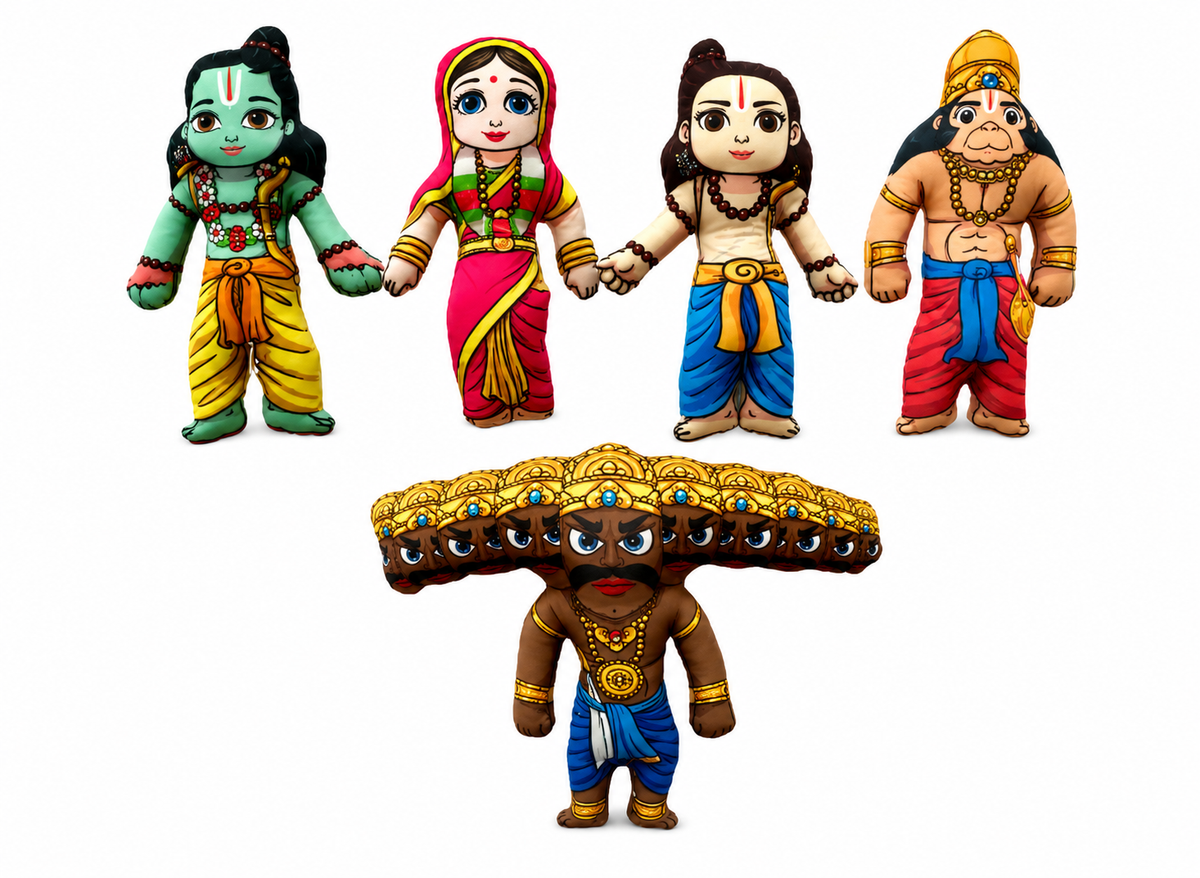Ramayana Plush Dolls