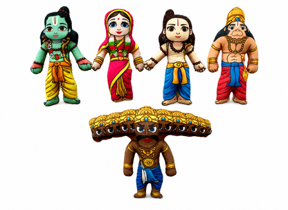 Ramayana Plush Dolls