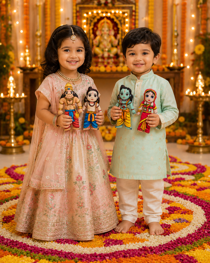 Ramayana Plush Dolls