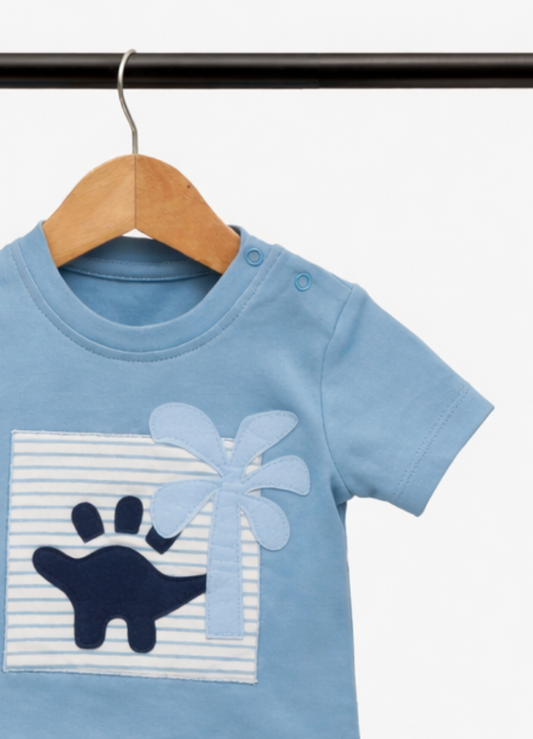 Blue Dino Coast Coord Set