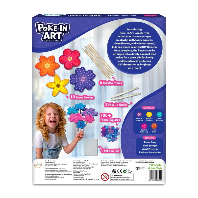 Poke-In Art Flower Bouquet