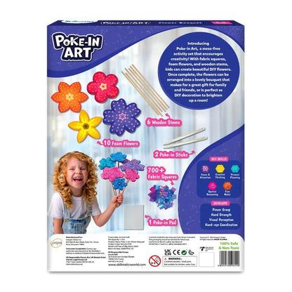 Poke-In Art Flower Bouquet