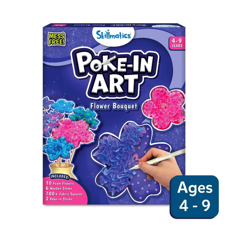 Poke-In Art Flower Bouquet