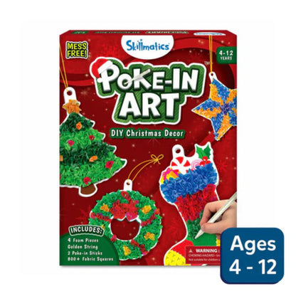 Poke in Art Christmas Decor