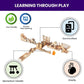 Smartivity Chain Reaction Colliding Dominoes STEM Toy for Kids 8+