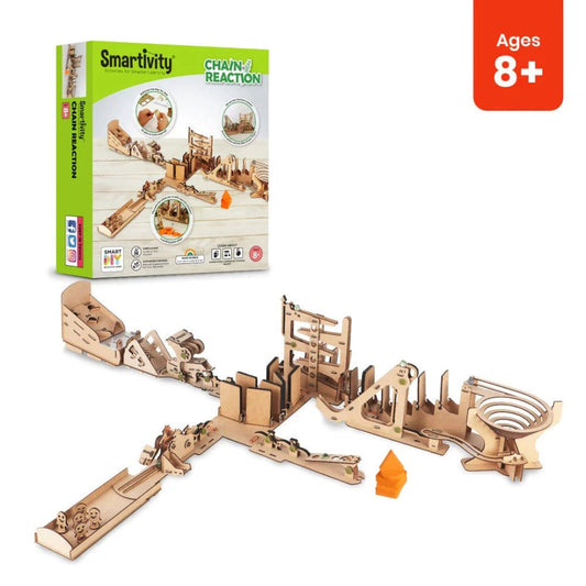 Smartivity Chain Reaction Colliding Dominoes STEM Toy for Kids 8+