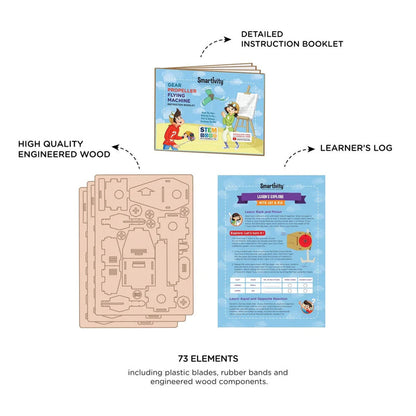 Smartivity Flying Machine STEM Toy for Kids 6+