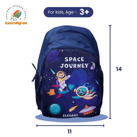 Space Journey Theme School Bag for Kids – Lightweight Astronaut Backpack for Boys & Girls