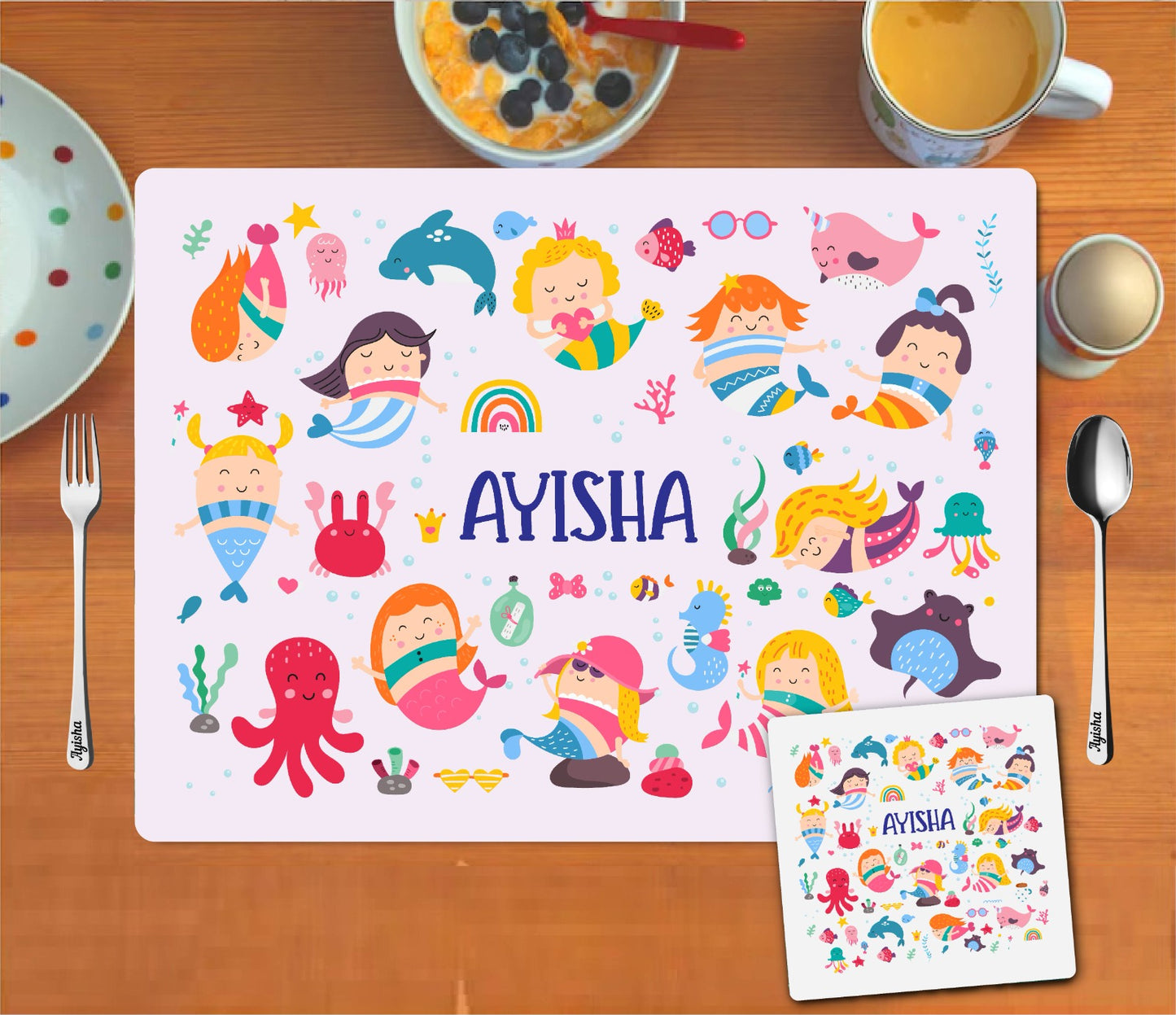 Mat Coaster Set