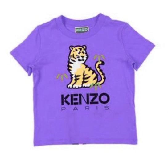 Kenzo Tshirts Grey T-Shirts & Shirts for kids
