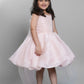 Tissue Dress With A Trail At The Back