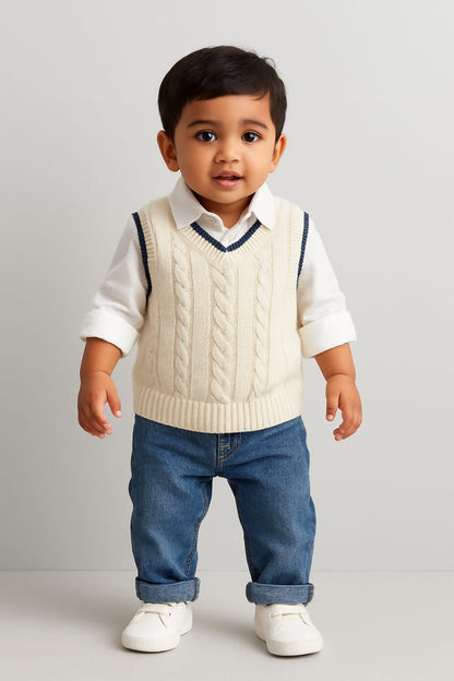 Denim 3 Piece Set Denim Set Boy for kids