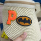 Personalised Visor Caps With Initial And Charm