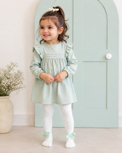 Girls Self Designed Cotton Stockings