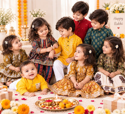 Boys Cotton Kurta, Pyjama Set
