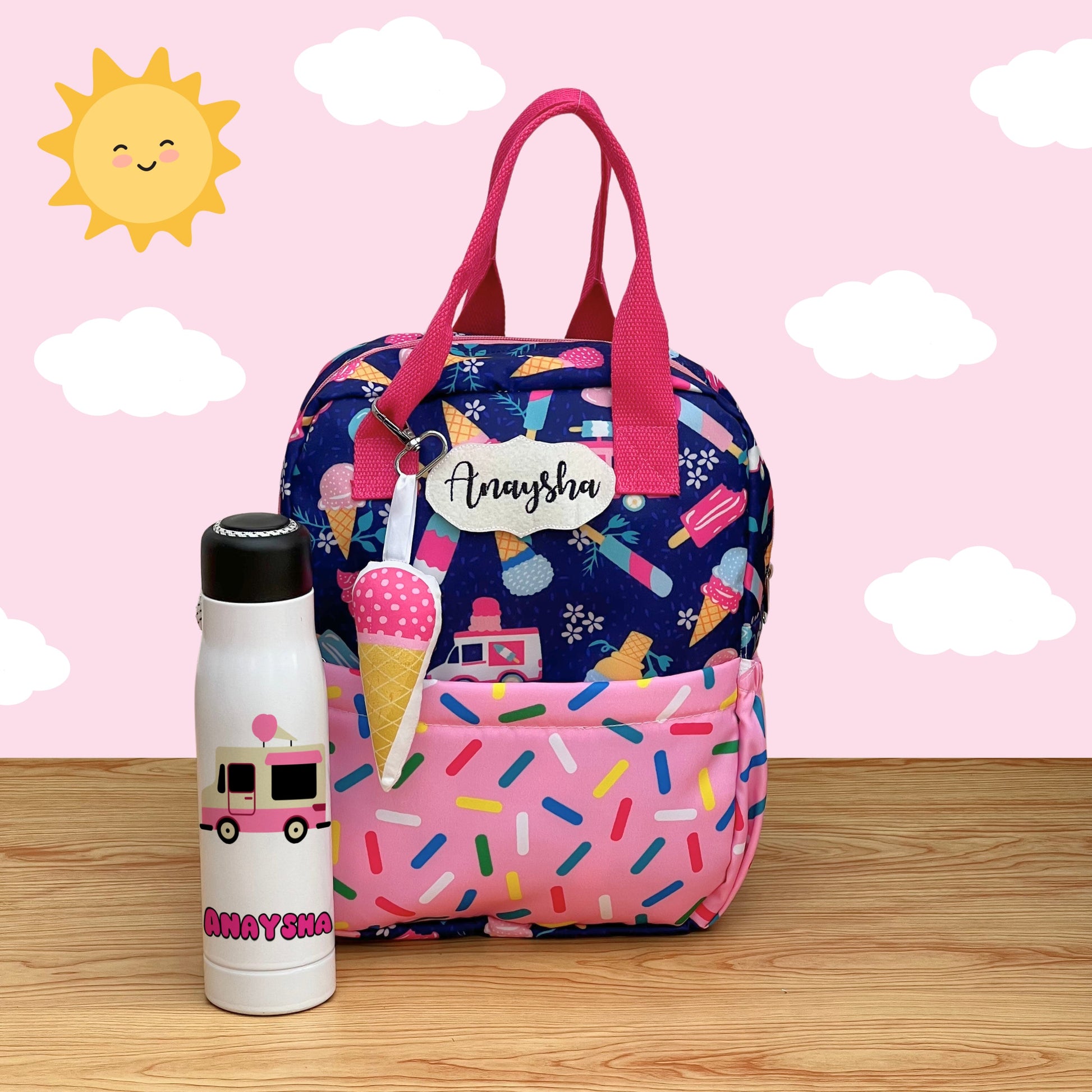 Sleepover kids backpack bag