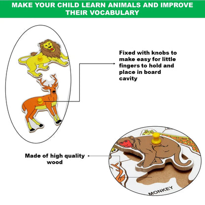 Wild Animal Puzzle Puzzle