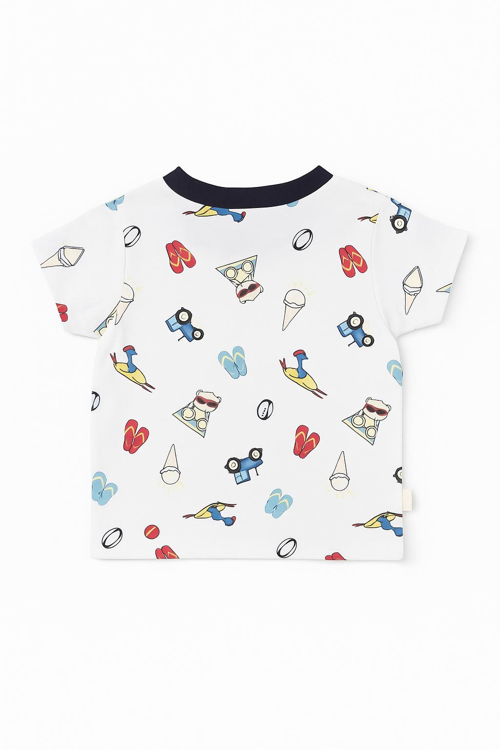 Kozeecub Summer Surf T-Shirt & Shorts Set