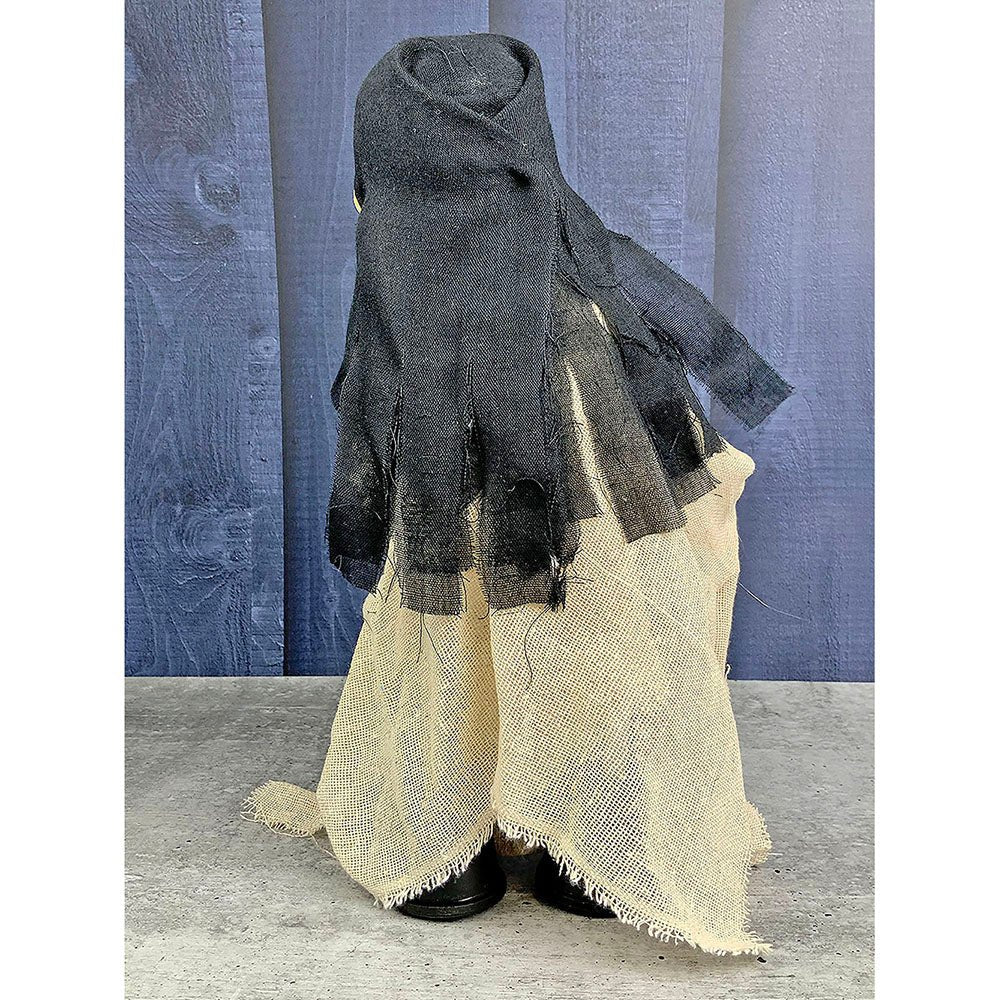 Beige Walking Dwarf Skeleton with Light, Motion & Sound