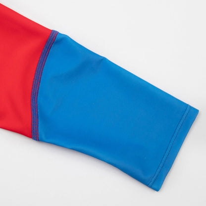 Blue & Red Full Length Swimwear for Teens & Adults with UPF 30+ - Little Surprise BoxBlue & Red Full Length Swimwear for Teens & Adults with UPF 30+