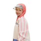 Bold Geometric Print Cream & Pink Raincoat for Kids - Little Surprise BoxBold Geometric Print Cream & Pink Raincoat for Kids