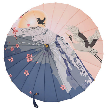 Bright Seagull, Chinese Canopy Style Rain and All season Umbrella - Little Surprise BoxBright Seagull, Chinese Canopy Style Rain and All season Umbrella