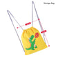 Bright Yellow 3d Dino Theme Raincoat for Kids - Little Surprise Box