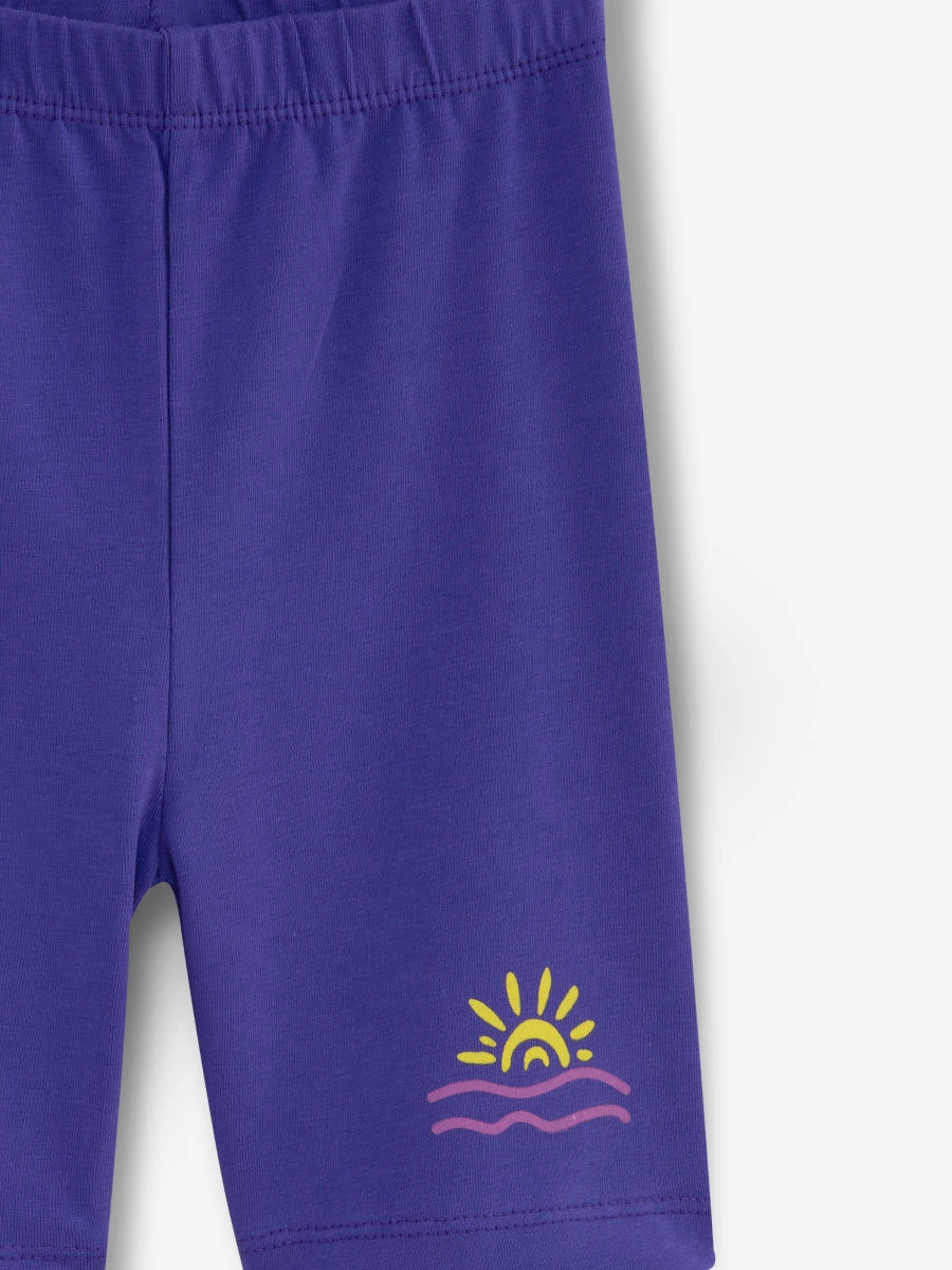 Paradise Playtime Oversized Cycling Shorts Set image 8