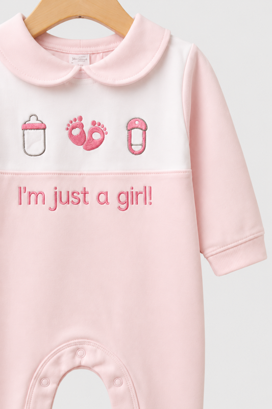 I'm Just a Girl Romper