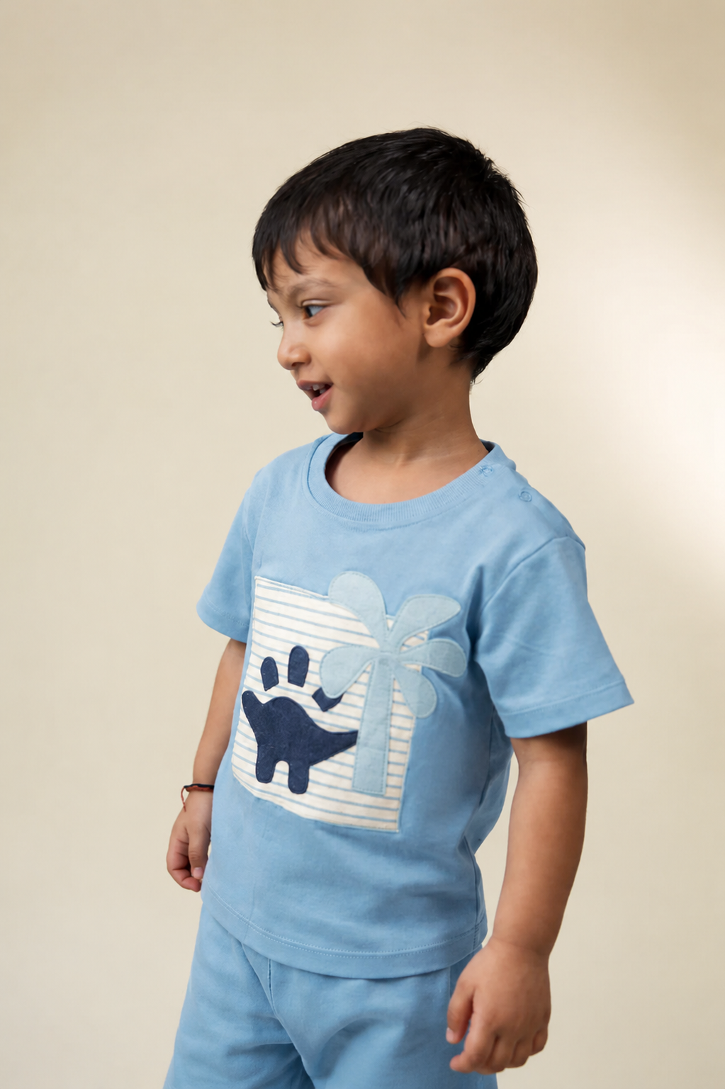 Blue Dino Coast Coord Set