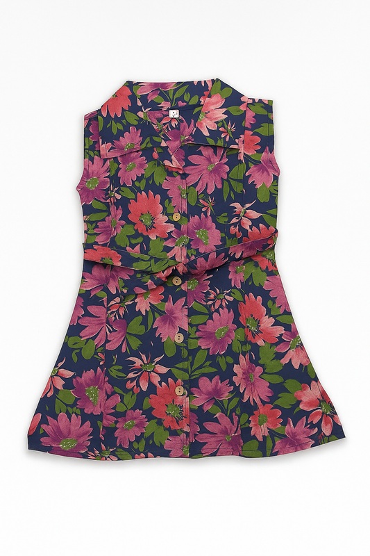 Cosmos Cove Collared Dress