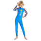 Full Sleeves Kids Swimwear Sky Blue & Yellow Sunshine Printed Full Length, with UPF 50+ - Little Surprise BoxFull Sleeves Kids Swimwear Sky Blue & Yellow Sunshine Printed Full Length, with UPF 50+