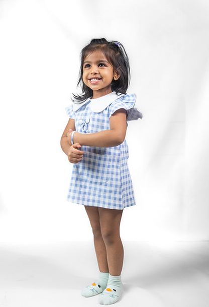 Gingham Picnic Dress Set