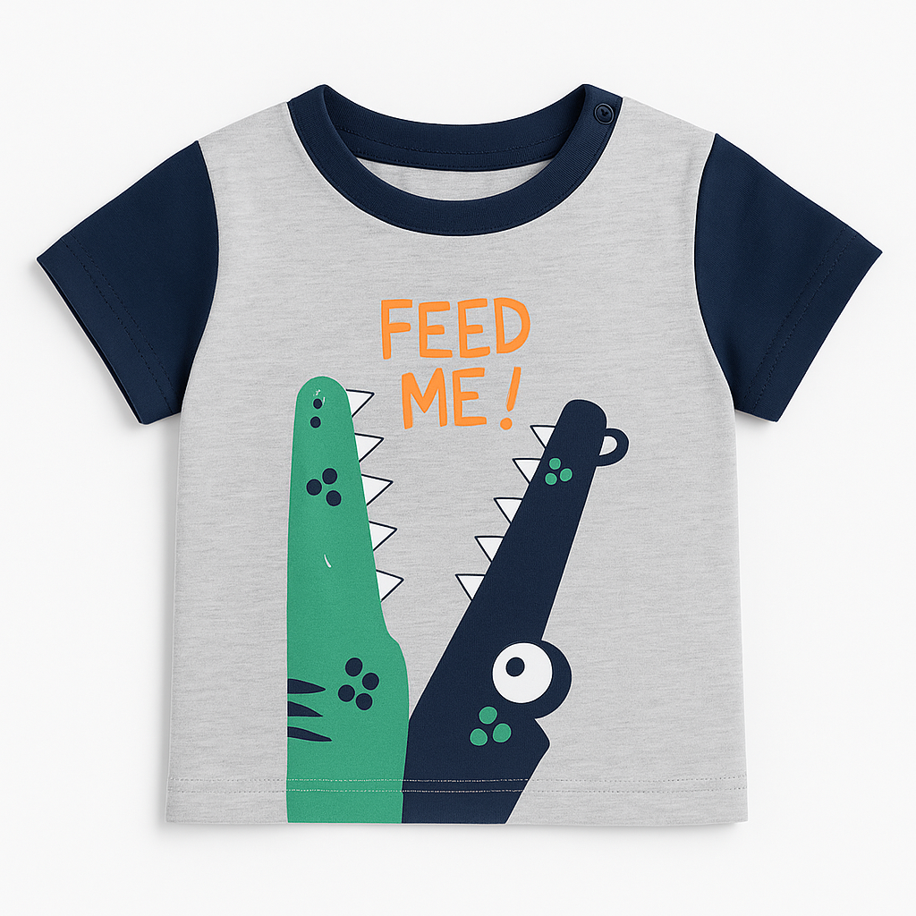 Feed Me Croc T-Shirt and Short Set