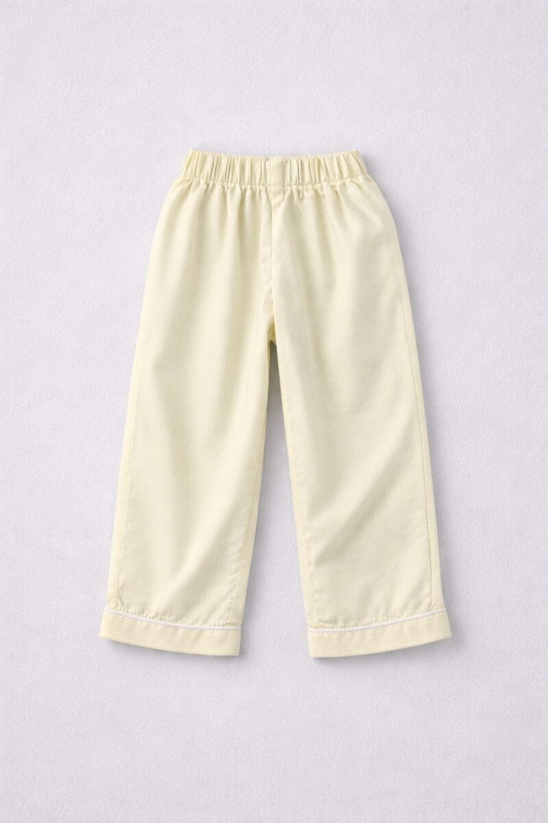 Pure Cotton Full Sleeves Kids Night Suit with “Good Vibes Only” Patch