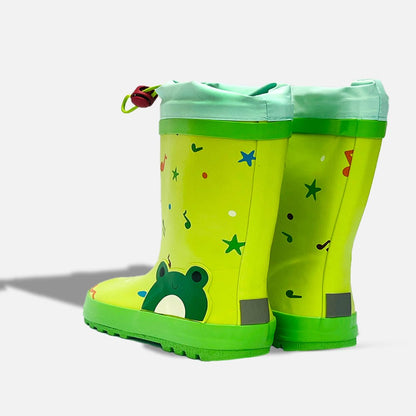 Happy Frog Flexible Rubber Rain Gumboots for Toddlers and Kids - Little Surprise BoxHappy Frog Flexible Rubber Rain Gumboots for Toddlers and Kids