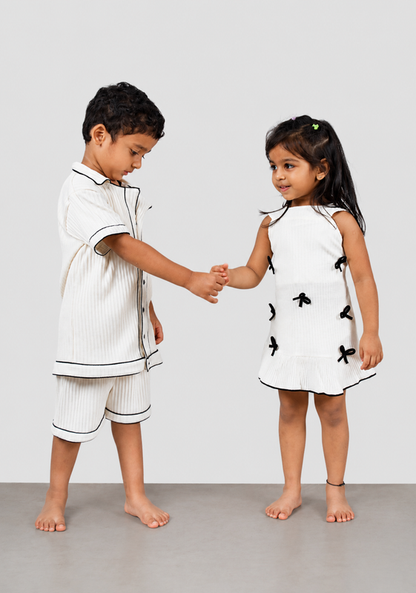 The dress up sibling set - Dress + Co-ord set Bundle